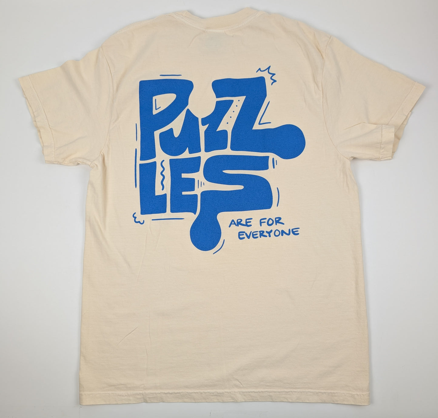 Puzzles are for Everyone T-Shirt - Ivory