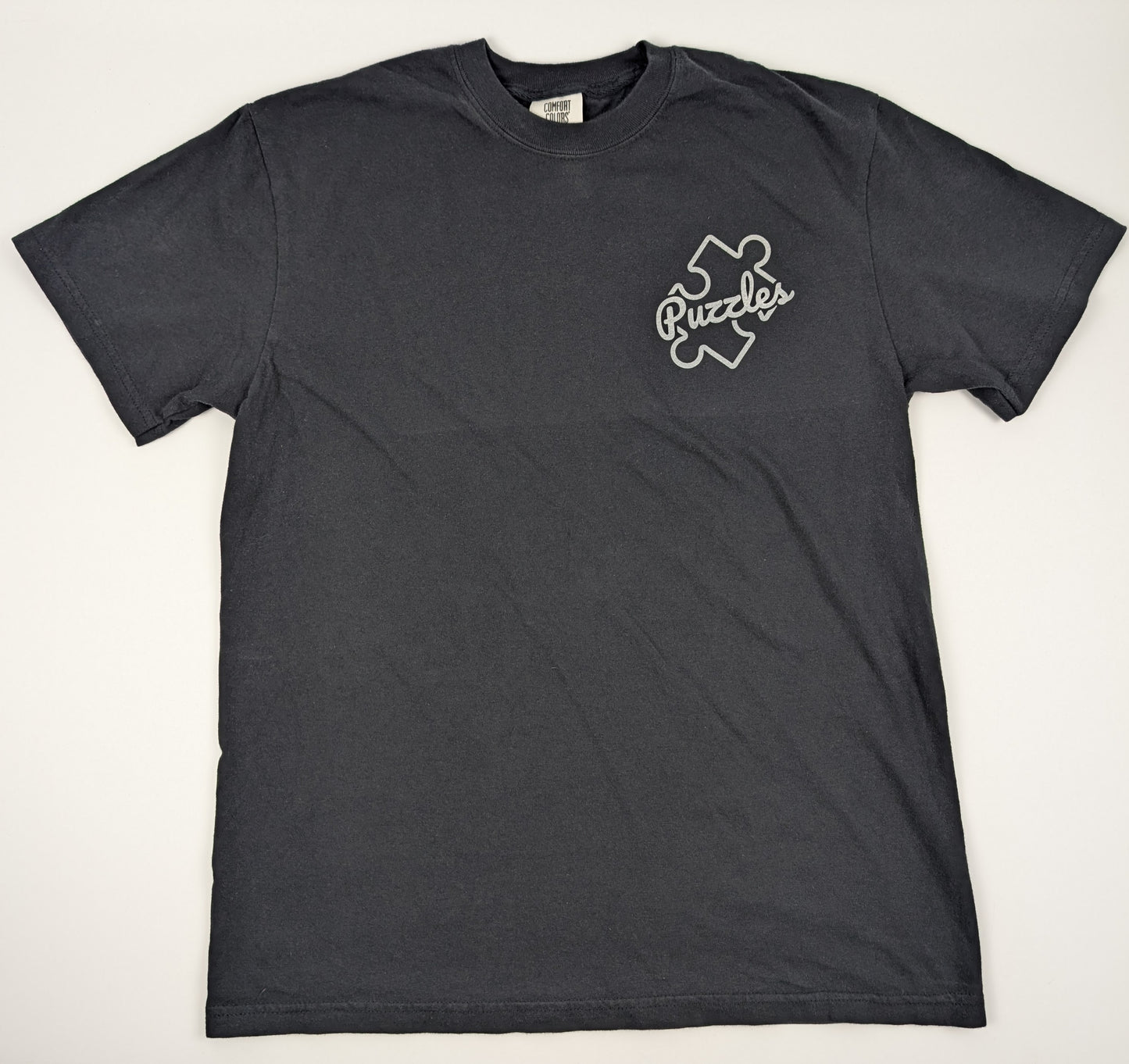Puzzle Piece Logo T-Shirt - Black
