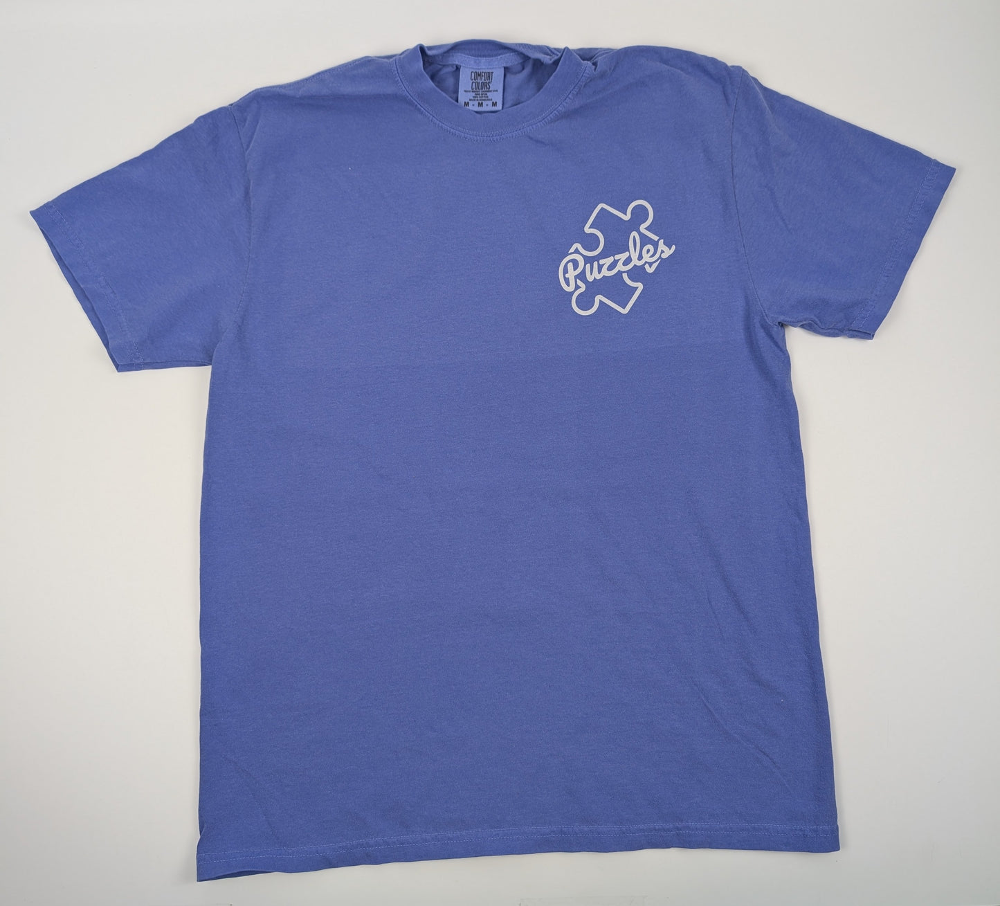 Puzzle Piece Logo T-Shirt - Periwinkle